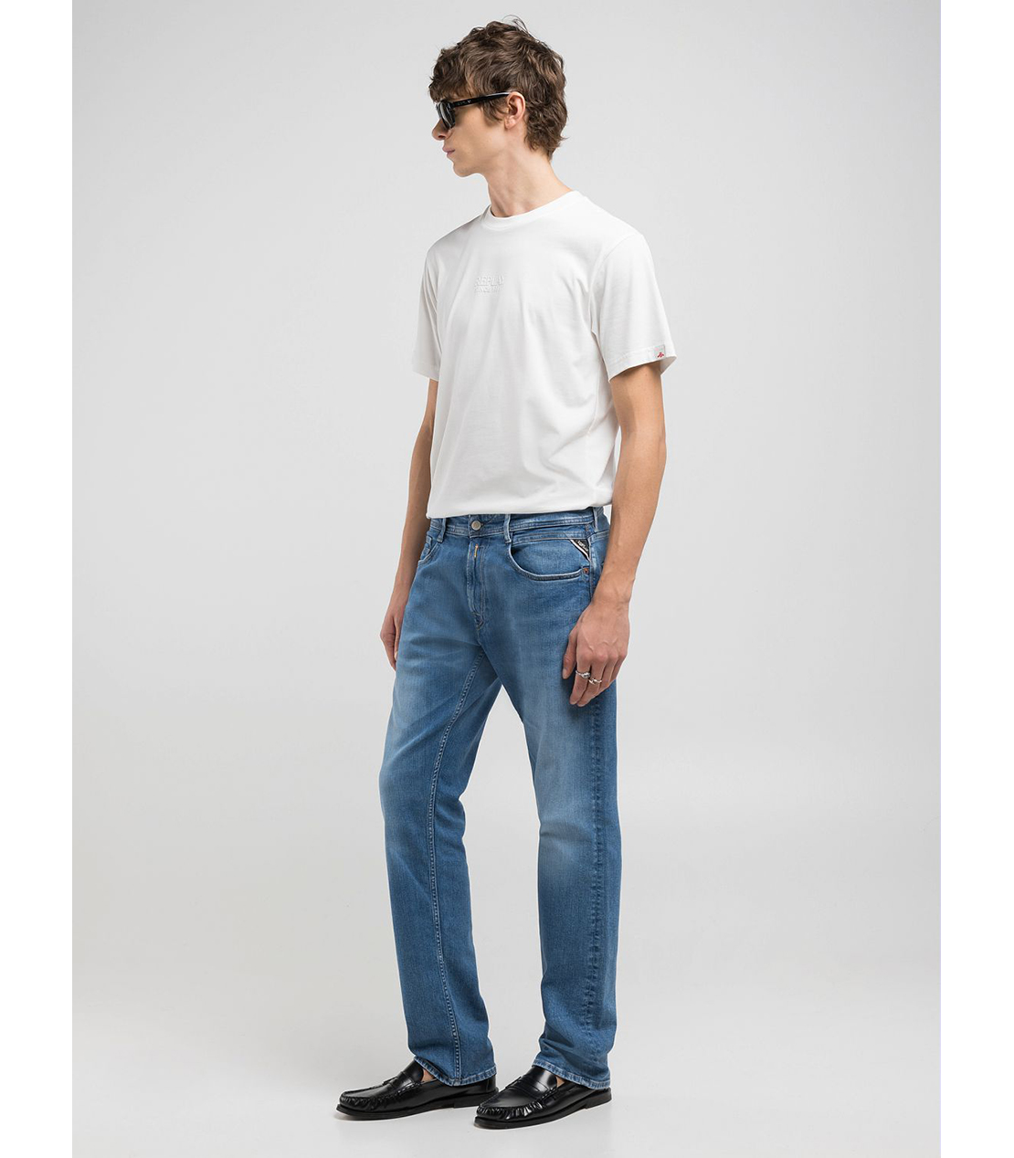 コンフォートROCCO オーガニックコットンストレッチデニム 詳細画像 ブルー 4